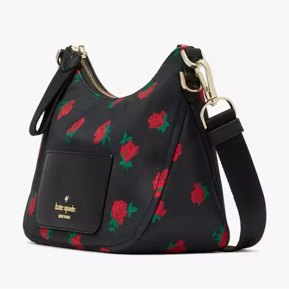 NWT KATE SPADE Chelsea Rose Toss Printed Crossbody - Picture 2 of 5